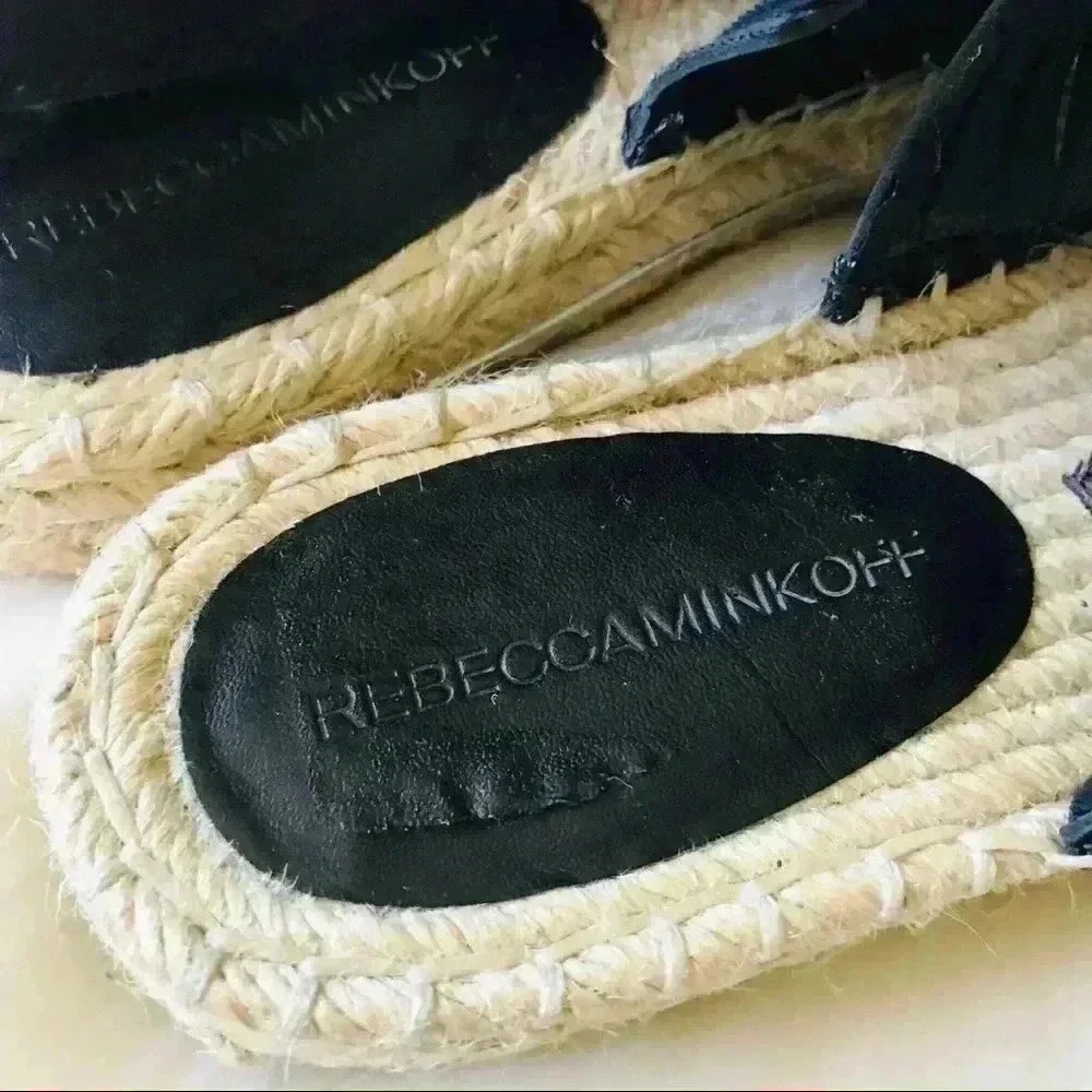 Rebecca Minkoff Espadrille Sandals Leather Shoes